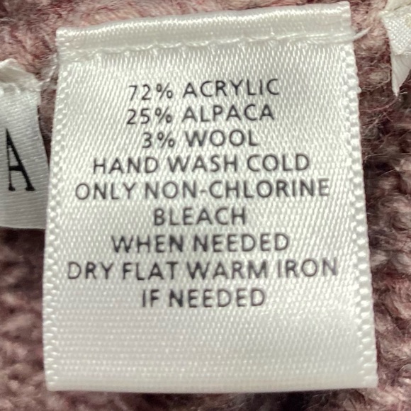 Loft faux wrap sweater in dusty purple lilac - Picture 9 of 12